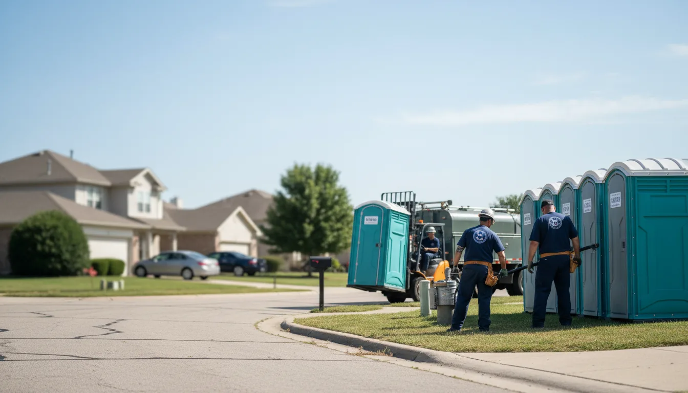 Porta Potty Rental in Beaumont, KS near me